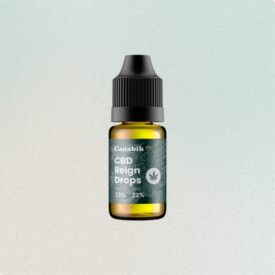 Small amber bottle labeled 'Tear Drops' with a black dropper cap.